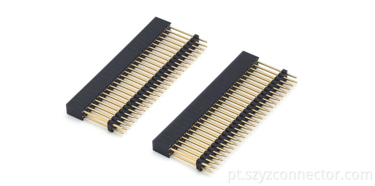 2.0mm Pitch Female header Connector Dual Row Add H1.5 Plastic Y type Straight H7.85mm 2*25P